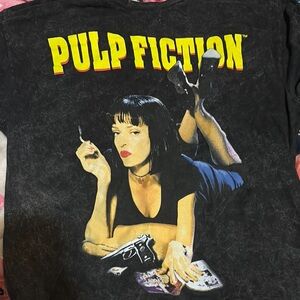 Pulp Fiction Black Graphic Tee